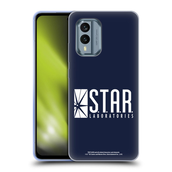 The Flash TV Series Logos Star Labs Soft Gel Case for Nokia X30