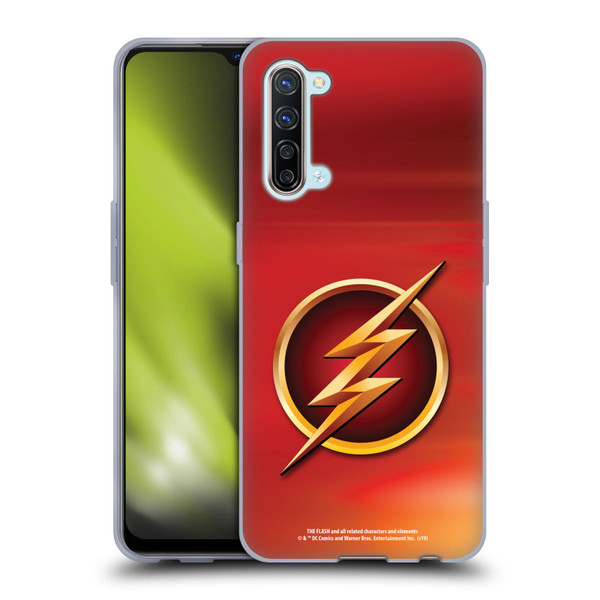 The Flash TV Series Logos Red Soft Gel Case for OPPO Find X2 Lite 5G