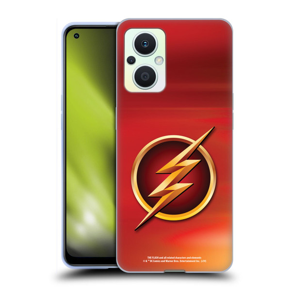 The Flash TV Series Logos Red Soft Gel Case for OPPO Reno8 Lite