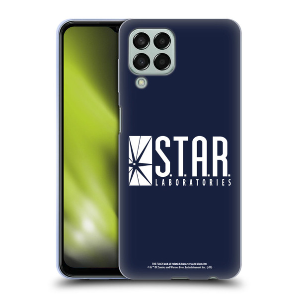The Flash TV Series Logos Star Labs Soft Gel Case for Samsung Galaxy M33 (2022)