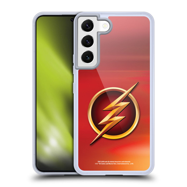 The Flash TV Series Logos Red Soft Gel Case for Samsung Galaxy S22 5G