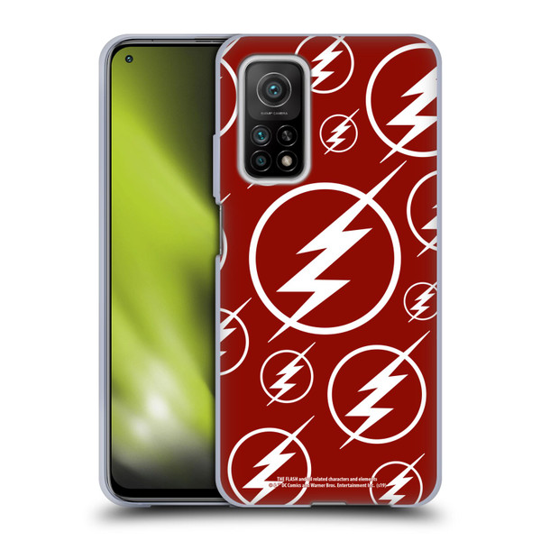 The Flash TV Series Logos Pattern Soft Gel Case for Xiaomi Mi 10T 5G
