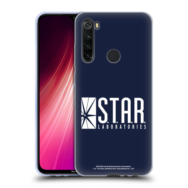 The Flash TV Series Logos Star Labs Soft Gel Case for Xiaomi Redmi Note 8T