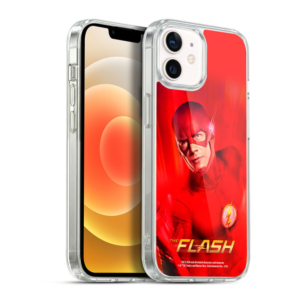 The Flash TV Series Poster Barry Red Soft Gel Case for Apple iPhone 12 / iPhone 12 Pro & MagSafe