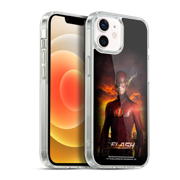 The Flash TV Series Poster Barry Stand Pose Soft Gel Case for Apple iPhone 12 / iPhone 12 Pro & MagSafe