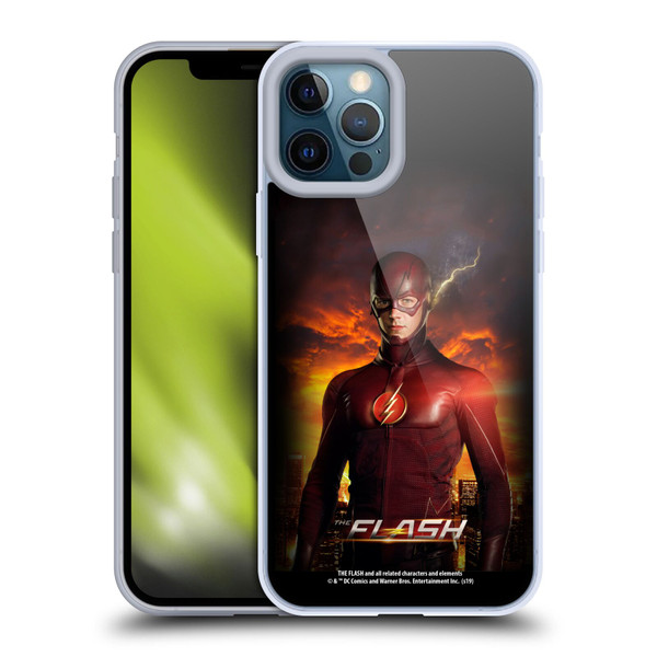 The Flash TV Series Poster Barry Stand Pose Soft Gel Case for Apple iPhone 12 Pro Max
