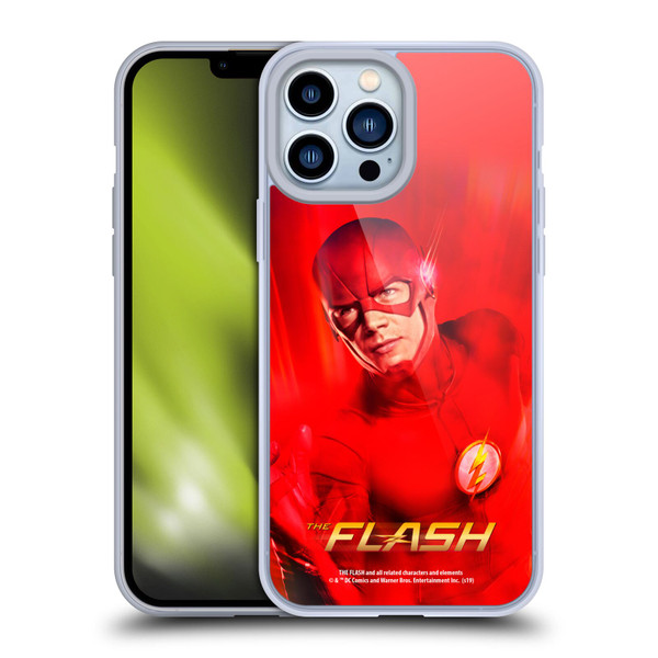 The Flash TV Series Poster Barry Red Soft Gel Case for Apple iPhone 13 Pro Max