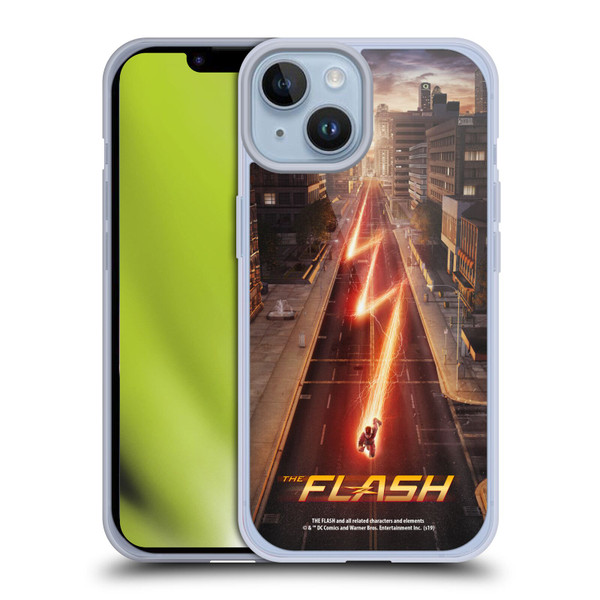 The Flash TV Series Poster Barry Soft Gel Case for Apple iPhone 14