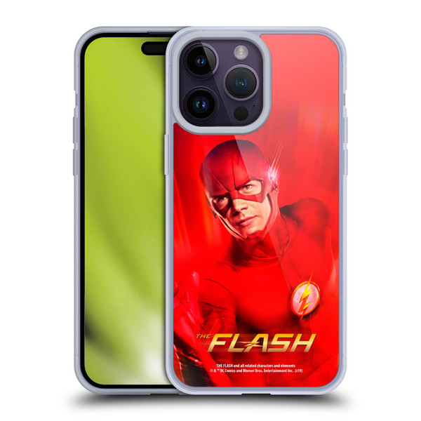 The Flash TV Series Poster Barry Red Soft Gel Case for Apple iPhone 14 Pro Max
