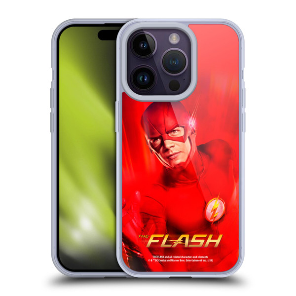 The Flash TV Series Poster Barry Red Soft Gel Case for Apple iPhone 14 Pro