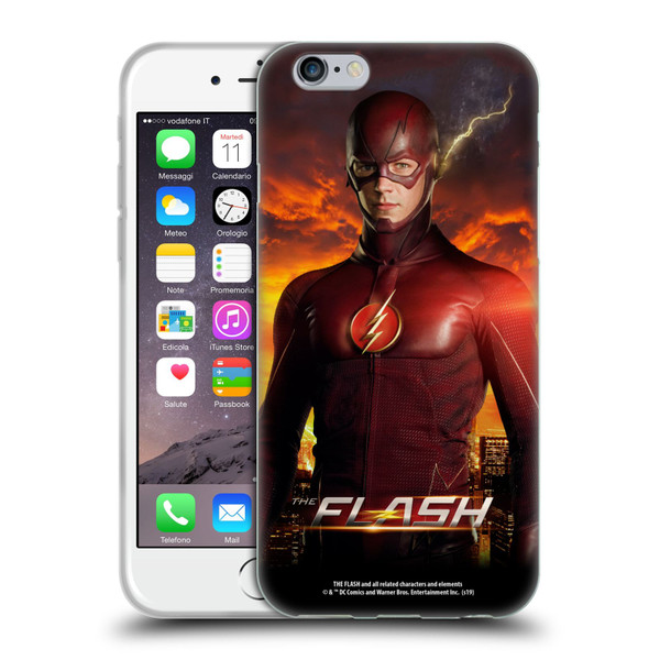The Flash TV Series Poster Barry Stand Pose Soft Gel Case for Apple iPhone 6 / iPhone 6s