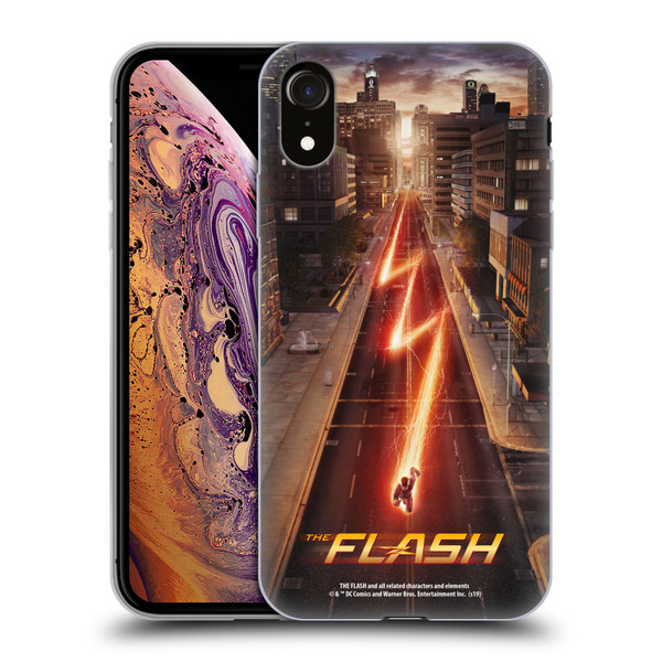 The Flash TV Series Poster Barry Soft Gel Case for Apple iPhone XR