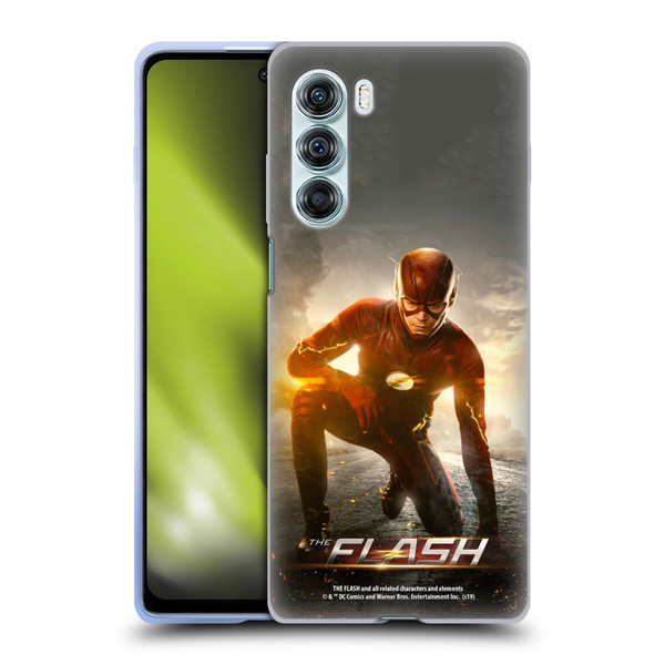 The Flash TV Series Poster Barry Kneel Pose Soft Gel Case for Motorola Edge S30 / Moto G200 5G