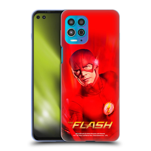 The Flash TV Series Poster Barry Red Soft Gel Case for Motorola Moto G100