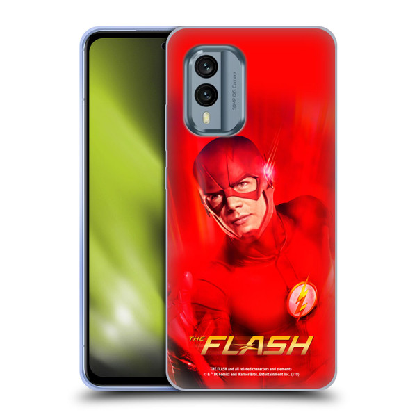 The Flash TV Series Poster Barry Red Soft Gel Case for Nokia X30