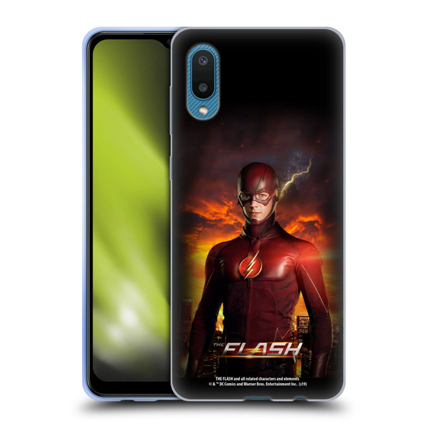 The Flash TV Series Poster Barry Stand Pose Soft Gel Case for Samsung Galaxy A02/M02 (2021)