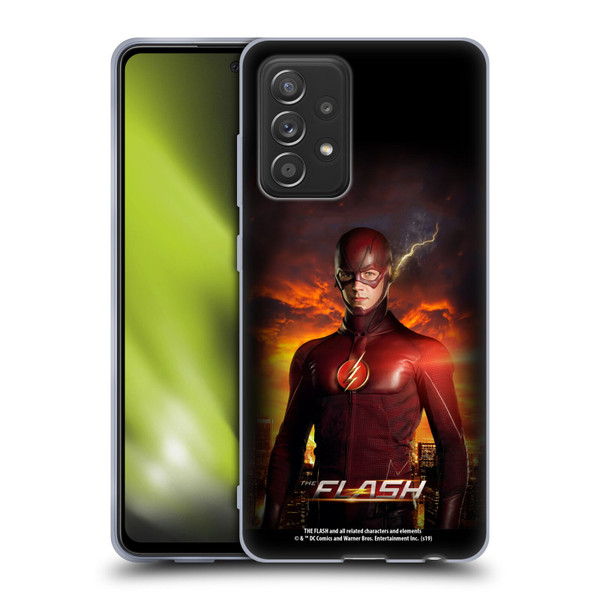 The Flash TV Series Poster Barry Stand Pose Soft Gel Case for Samsung Galaxy A52 / A52s / 5G (2021)