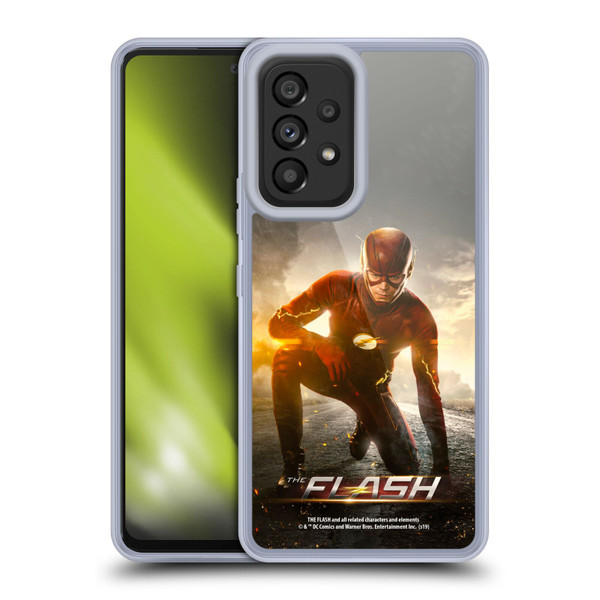 The Flash TV Series Poster Barry Kneel Pose Soft Gel Case for Samsung Galaxy A53 5G (2022)