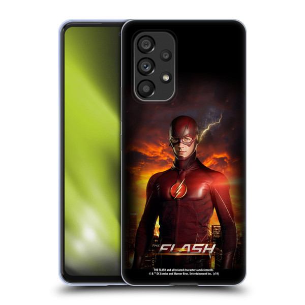 The Flash TV Series Poster Barry Stand Pose Soft Gel Case for Samsung Galaxy A53 5G (2022)