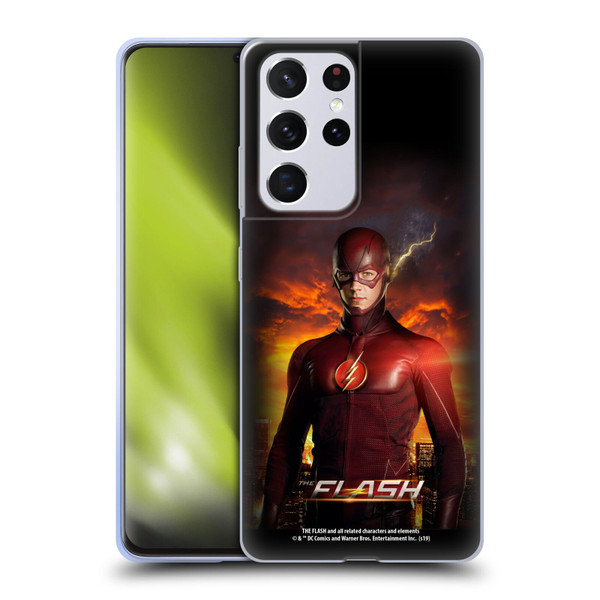 The Flash TV Series Poster Barry Stand Pose Soft Gel Case for Samsung Galaxy S21 Ultra 5G
