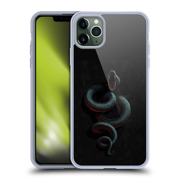 Christos Karapanos Horror 2 Serpent Within Soft Gel Case for Apple iPhone 11 Pro Max