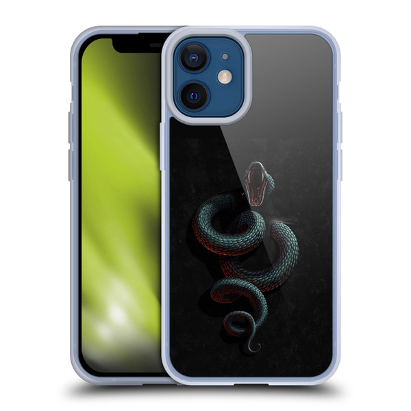 Christos Karapanos Horror 2 Serpent Within Soft Gel Case for Apple iPhone 12 Mini