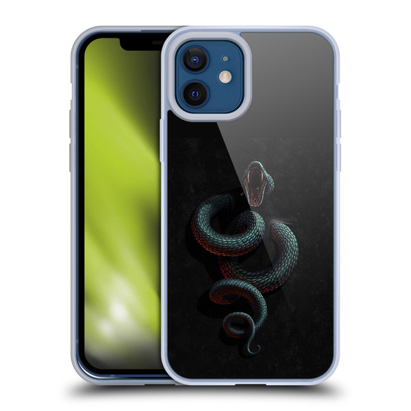 Christos Karapanos Horror 2 Serpent Within Soft Gel Case for Apple iPhone 12 / iPhone 12 Pro