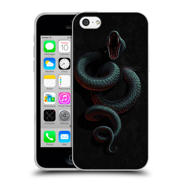 Christos Karapanos Horror 2 Serpent Within Soft Gel Case for Apple iPhone 5c