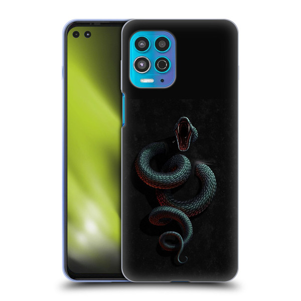 Christos Karapanos Horror 2 Serpent Within Soft Gel Case for Motorola Moto G100
