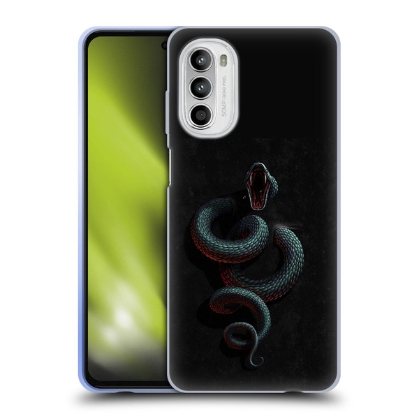 Christos Karapanos Horror 2 Serpent Within Soft Gel Case for Motorola Moto G52