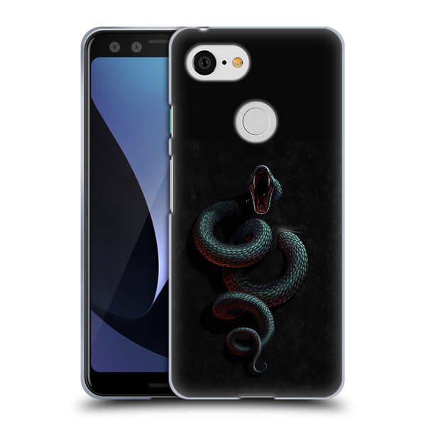 Christos Karapanos Horror 2 Serpent Within Soft Gel Case for Google Pixel 3
