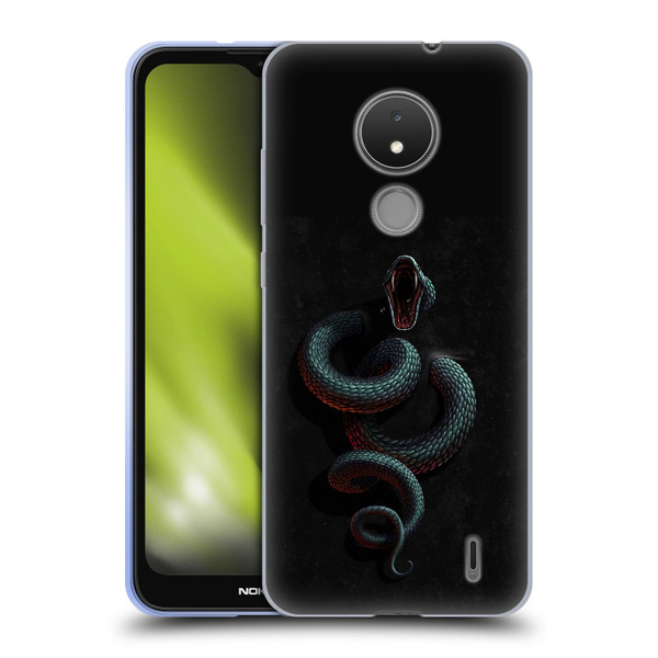 Christos Karapanos Horror 2 Serpent Within Soft Gel Case for Nokia C21