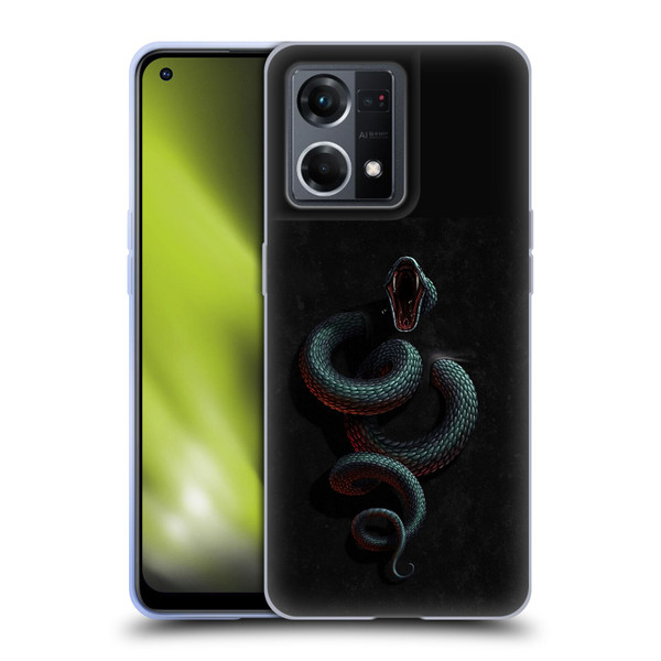 Christos Karapanos Horror 2 Serpent Within Soft Gel Case for OPPO Reno8 4G