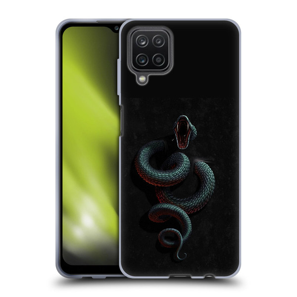 Christos Karapanos Horror 2 Serpent Within Soft Gel Case for Samsung Galaxy A12 (2020)