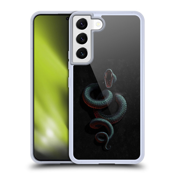 Christos Karapanos Horror 2 Serpent Within Soft Gel Case for Samsung Galaxy S22 5G