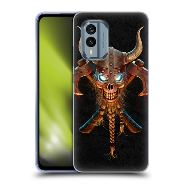 Christos Karapanos Horror 4 Viking Soft Gel Case for Nokia X30