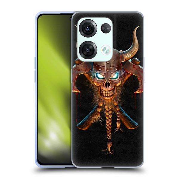 Christos Karapanos Horror 4 Viking Soft Gel Case for OPPO Reno8 Pro