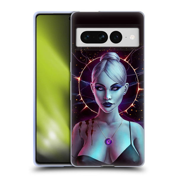 Christos Karapanos Mythical Art Oblivion Soft Gel Case for Google Pixel 7 Pro