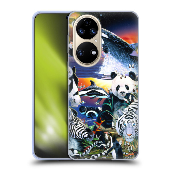 Graeme Stevenson Assorted Designs Animals Soft Gel Case for Huawei P50