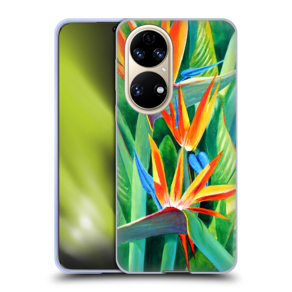 Graeme Stevenson Assorted Designs Birds Of Paradise Soft Gel Case for Huawei P50