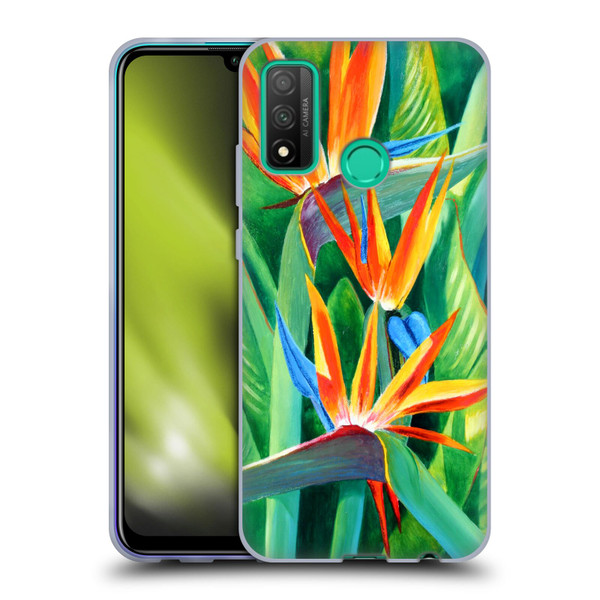 Graeme Stevenson Assorted Designs Birds Of Paradise Soft Gel Case for Huawei P Smart (2020)