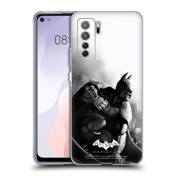 Batman Arkham City Key Art Poster Soft Gel Case for Huawei Nova 7 SE/P40 Lite 5G