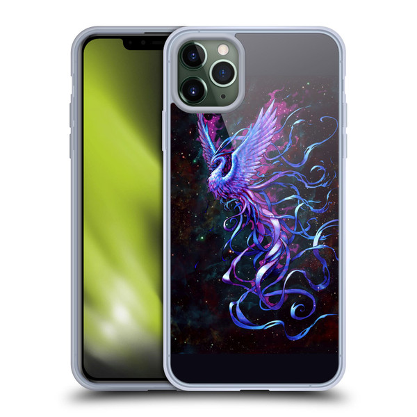 Christos Karapanos Mythical Phoenix Soft Gel Case for Apple iPhone 11 Pro Max