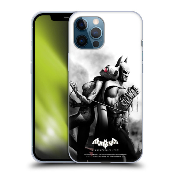 Batman Arkham City Key Art Catwoman Soft Gel Case for Apple iPhone 12 Pro Max