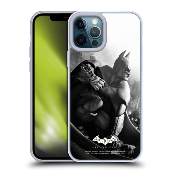 Batman Arkham City Key Art Poster Soft Gel Case for Apple iPhone 12 Pro Max & MagSafe