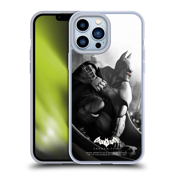 Batman Arkham City Key Art Poster Soft Gel Case for Apple iPhone 13 Pro Max