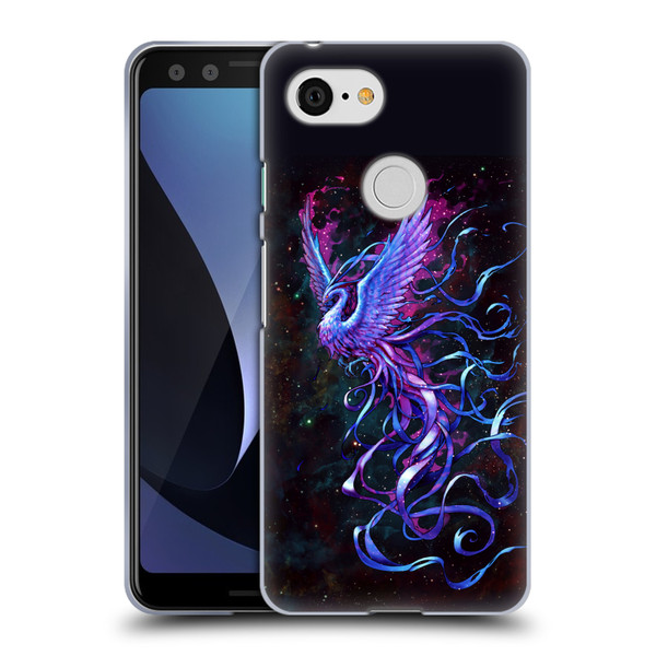 Christos Karapanos Mythical Phoenix Soft Gel Case for Google Pixel 3