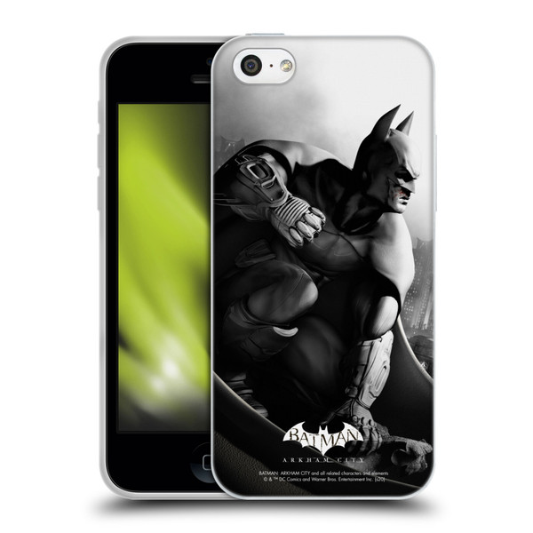 Batman Arkham City Key Art Poster Soft Gel Case for Apple iPhone 5c