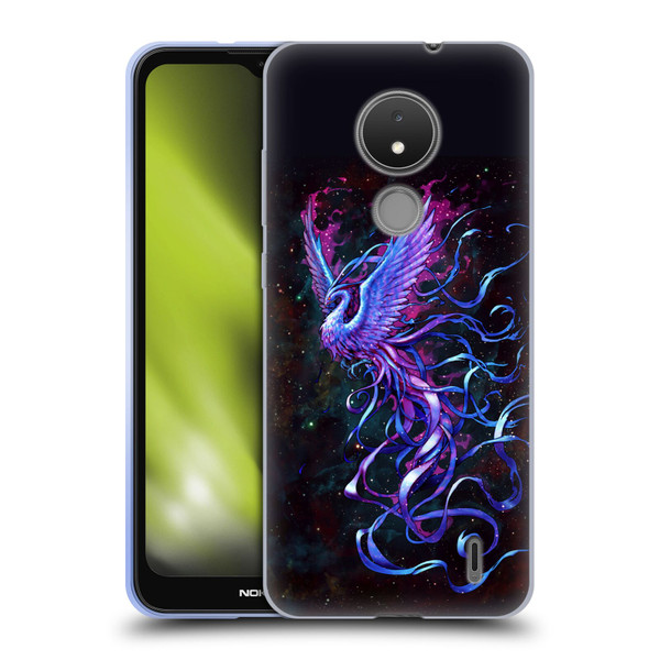 Christos Karapanos Mythical Phoenix Soft Gel Case for Nokia C21