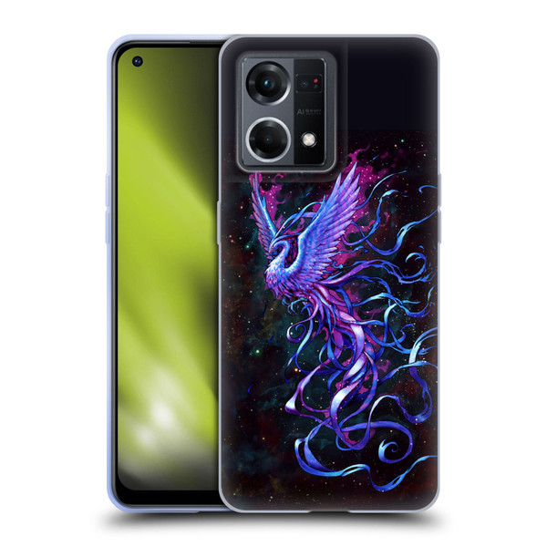 Christos Karapanos Mythical Phoenix Soft Gel Case for OPPO Reno8 4G